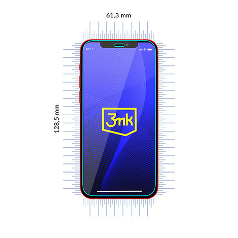 Szkło hybrydowe IPHONE 12 MINI 3mk Flexible Glass