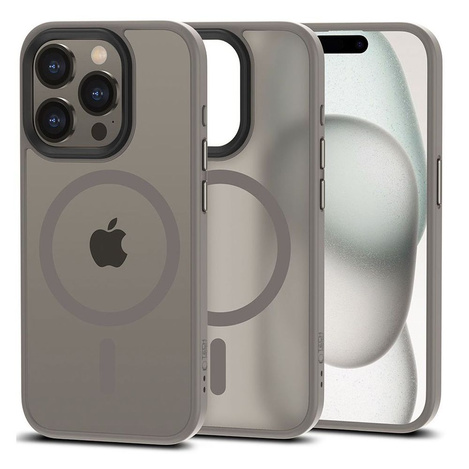 Etui APPLE IPHONE 15 PRO MAX Tech-Protect Magmat MagSafe Titanium
