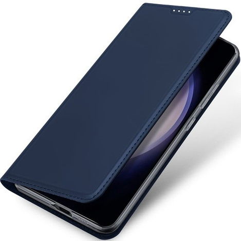 Etui Dux Ducis Skin Pro do Samsung S24+ z klapką - niebieskie