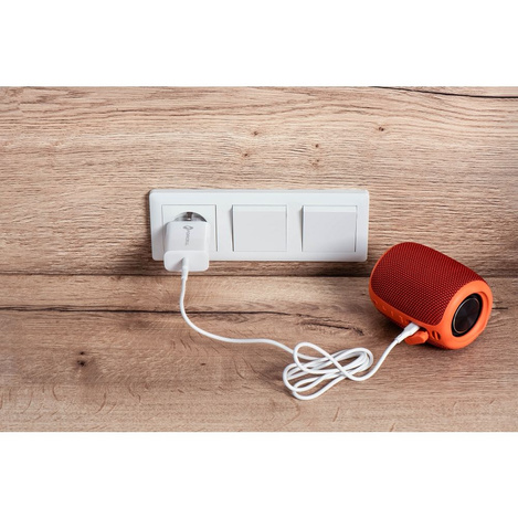 Forcell Ładowarka Sieciowa ze złączem USB typ C i kablem lightning - 3A 20W z funkcją ładowania PD i QC 4.0