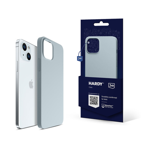 Etui 3mk Hardy Silicone MagCase na iPhone 15 - niebieskie