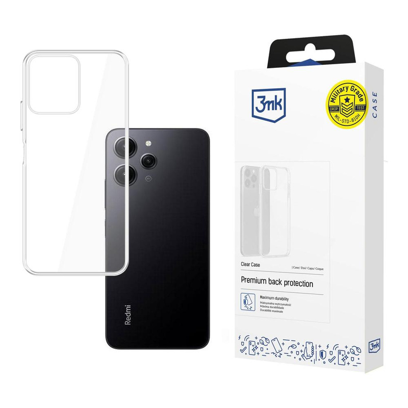 3MK Clear Case Xiaomi Redmi 12