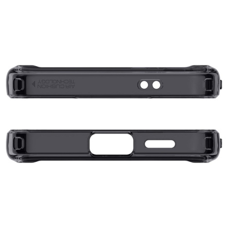 Etui Spigen Ultra Hybrid OneTap Ring z MagSafe na Samsung Galaxy S24 - przezroczyste (wzór Zero One)