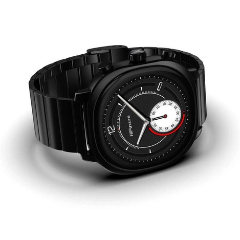 HIFUTURE smartwatch ze stali nierdzewnej ze sztuczną inteligencją AIX (OLED) (CORNING GORILLA GLASS) czarny