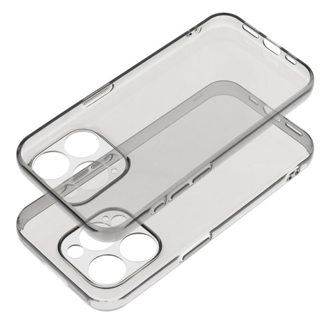 Futerał 1,5mm BOX PREMIUM do IPHONE 12 PRO MAX czarny transparent
