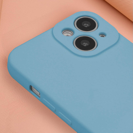 Nakładka Silicon do iPhone 15 Pro 6,1&quot; błękitna