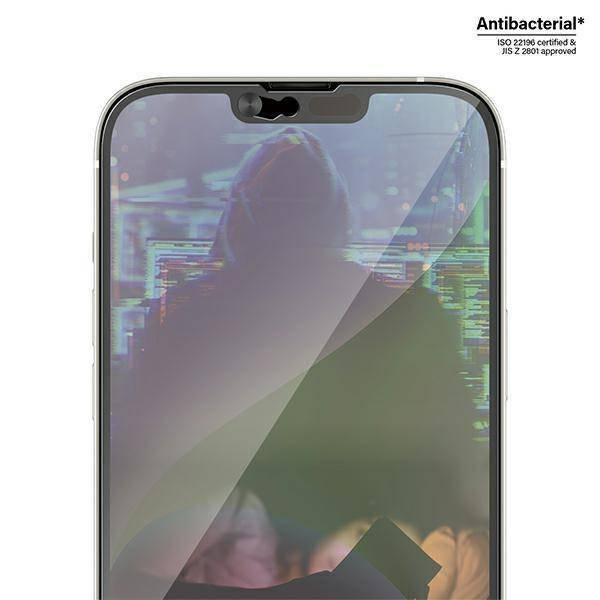 Gehärtetes Glas 5D IPHONE 14 PLUS / 13 PRO MAX PanzerGlass Ultra-Wide Fit Screen Protection CamSlider Antibacterial Easy Aligner Included (2797)