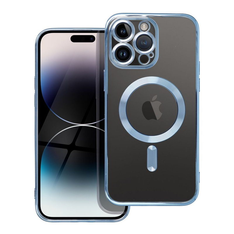Futerał ELECTRO MAG COVER kompatybilny z MagSafe do IPHONE 17 Pro niebieski