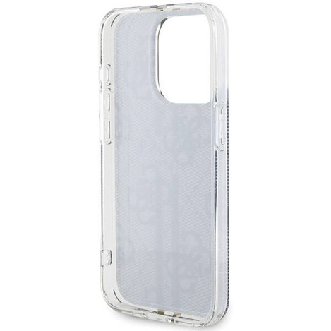 Oryginalne Etui GUESS Hardcase GUHCP15LH4PSEGK do iPhone 15 Pro (4G Gold  Stripe / czarny)