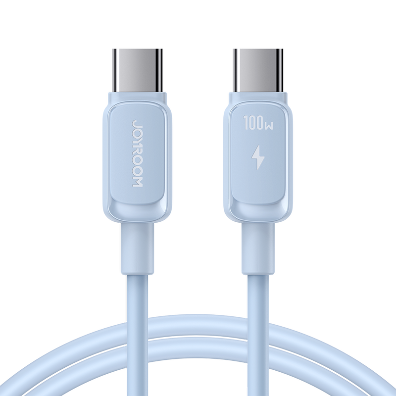 USB C – USB-C-Kabel 100 W 1,2 m Joyroom S-CC100A14 – Blau