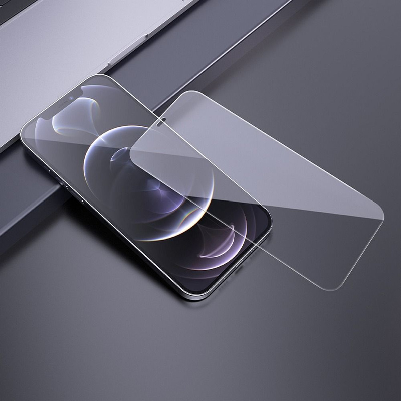 HOCO szkło hartowane kwarcowe Easy Stick HD FULL GLUE do Iphone 12 Pro Max ( 2 sztuki ) A22