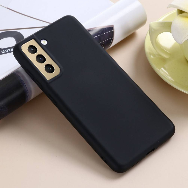 Nakładka Silicon do Samsung Galaxy S21 FE czarna
