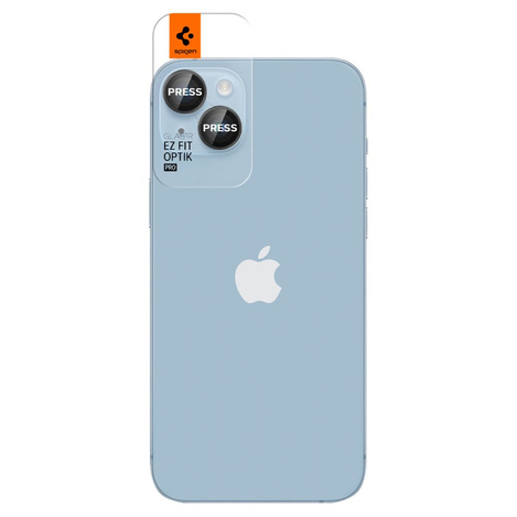 Kameraabdeckung IPHONE 14 / 14 PLUS Spigen Optik.TR Camera Protector 2-Pack schwarz