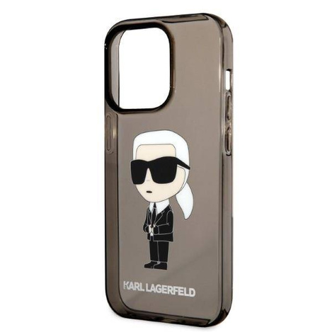 Karl Lagerfeld IML NFT Ikonik - Etui iPhone 14 Pro (czarny)