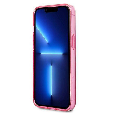Karl Lagerfeld KLHCP13LTGKCP iPhone 13 Pro / 13 6.1 &quot;Hardcase Pink / Pink Gradient Ikonik Karl &amp; Choupette