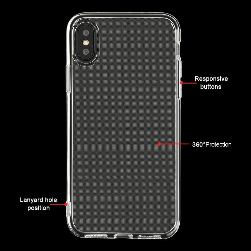 Futerał CLEAR CASE 2mm BOX do IPHONE X / XS