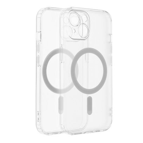 Futerał FROST MAG COVER z ochroną aparatu kompatybilny z MagSafe do IPHONE 14 Pro transparentny