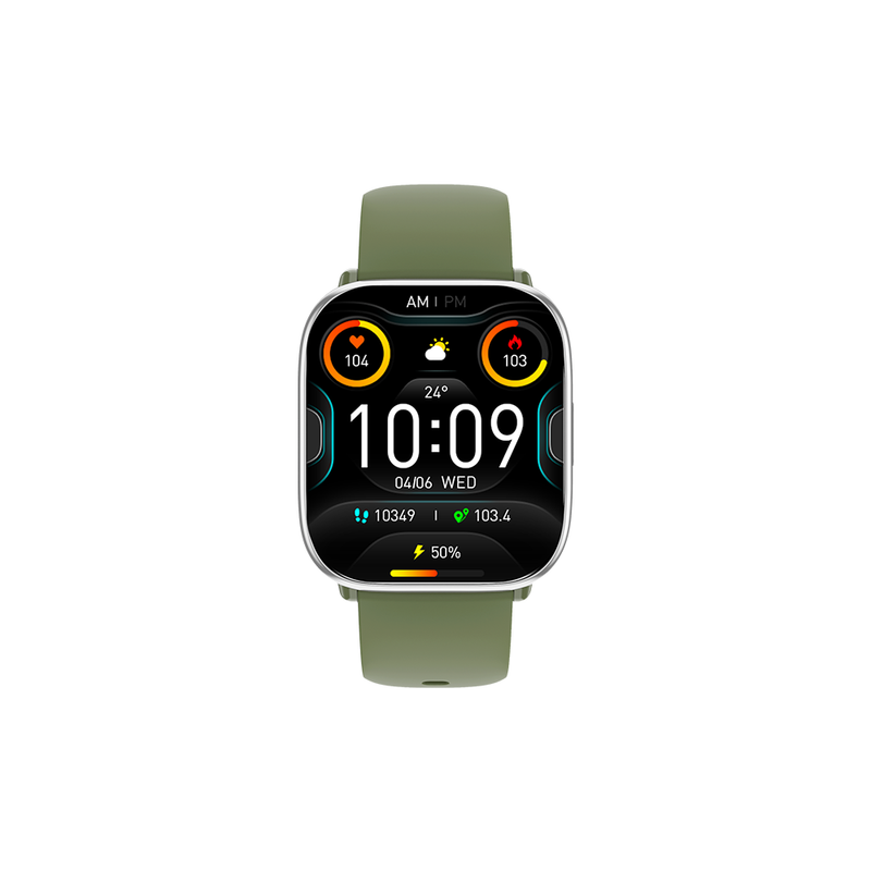 myPhone Watch Pastel Srebrny/Oliwkowa Zieleń