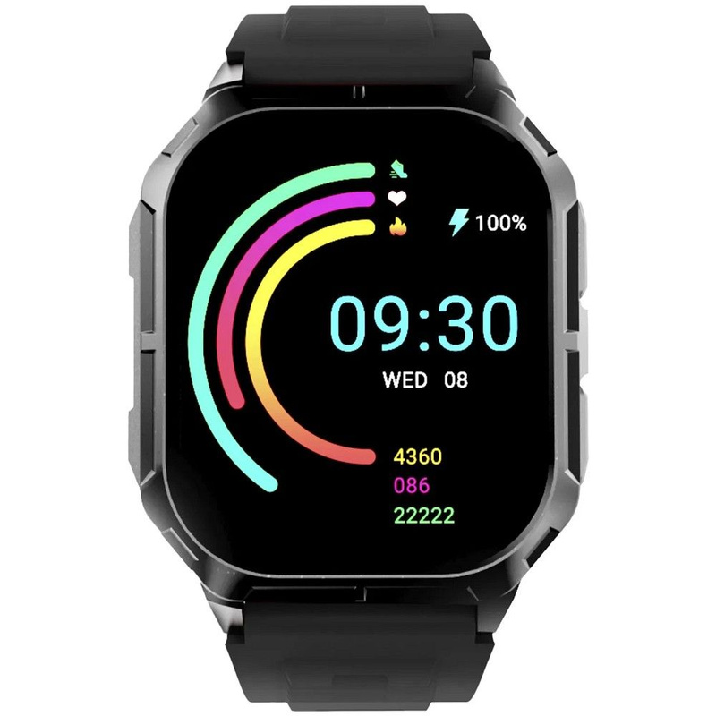HIFUTURE smartwatch sportowy z fukncją rozmowy ULTRA3 (IP68) czarny