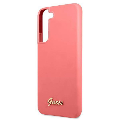 GUESS SAM S22+ METAL LOGO SCRIPT GUHCS22MLSLMGFU FUKSJA/FUCHSIA