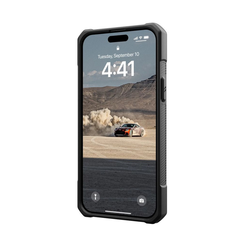 UAG Monarch - Schutzhülle für iPhone 15 Plus (Kohlefaser)