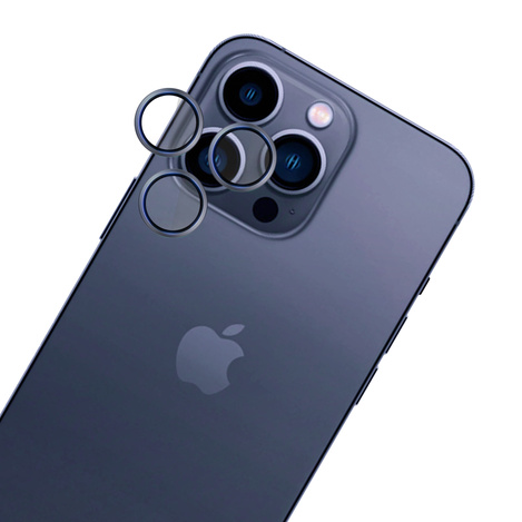 Apple iPhone 15 Pro - HARDY Lens Protection Pro Blue