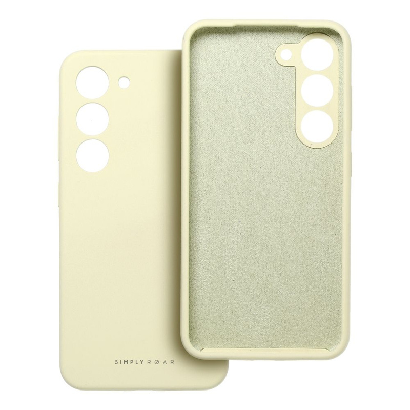 Futerał Roar Cloud-Skin - do Samsung Galaxy A34 5G Jasnożółty