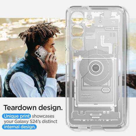 Spigen Ultra Hybrid Sam S24 S921 zero one white ACS07351