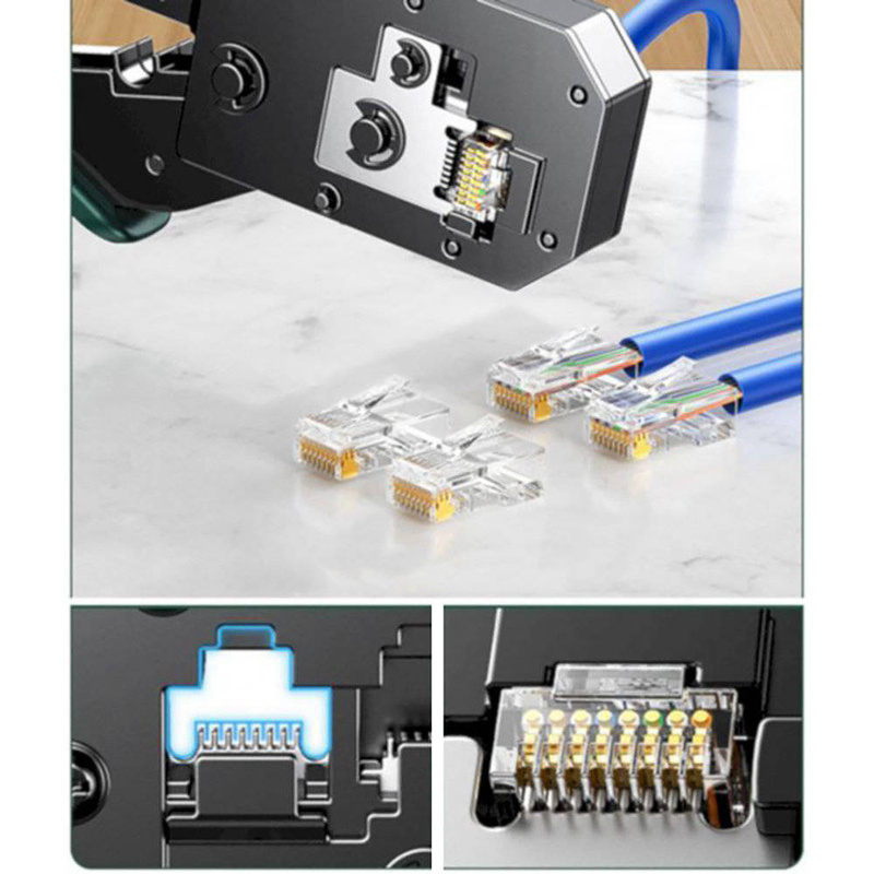Ugreen crimpmaschine für Ethernet-Kabelstecker grün (NW136 70683)