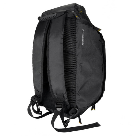 Wozinsky torba sportowa plecak bagaż podręczny torba 40x20x25 cm do samolotu czarny (WSB-B01)