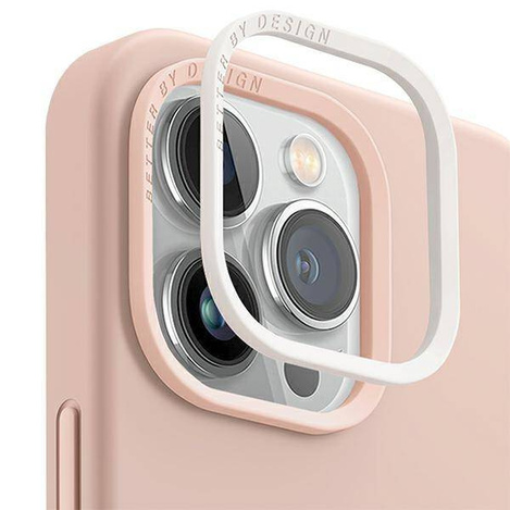 Uniq case Lino Hue iPhone 14 Pro 6.1&quot; Magclick Charging pink/blush pink