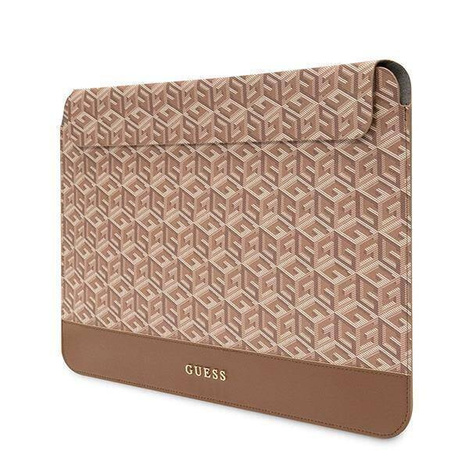 Guess Sleeve GUCS16HGCFSEW 16&quot; braun/braune GCube Stripes