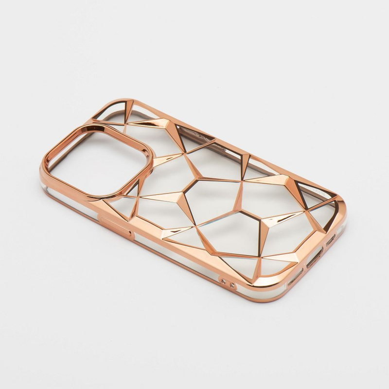 Futerał TWINKI do IPHONE 15 PRO MAX złoty