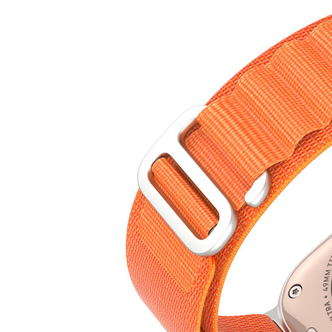 Sport-Schnallenarmband für Apple Watch 8/7/6/SE/5/4/3/2/1 (41, 40, 38 mm), Dux Ducis Armband GS-Version – Orange