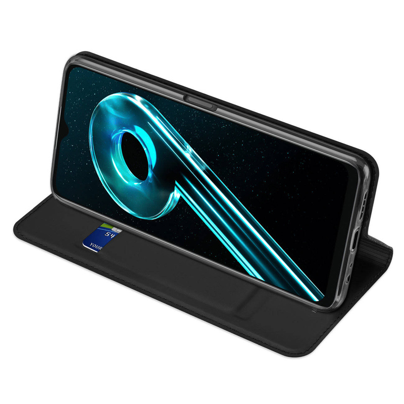 Dux Ducis Skin Pro Hülle für Realme 10 5G / Realme 9i 5G Cover Flip Card Wallet Stand Schwarz
