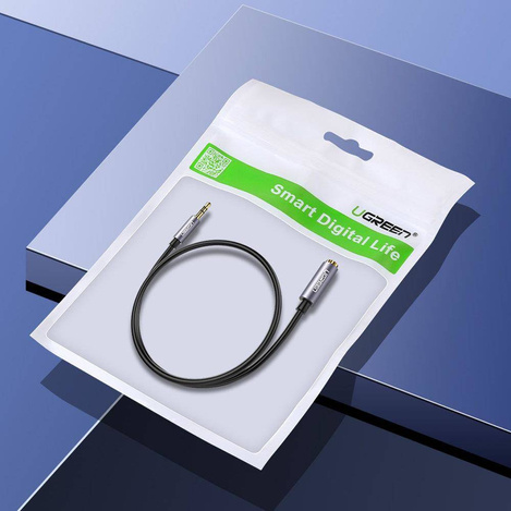Ugreen Adapter Miniklinke 3,5 mm 0,5 m blau (AV118)