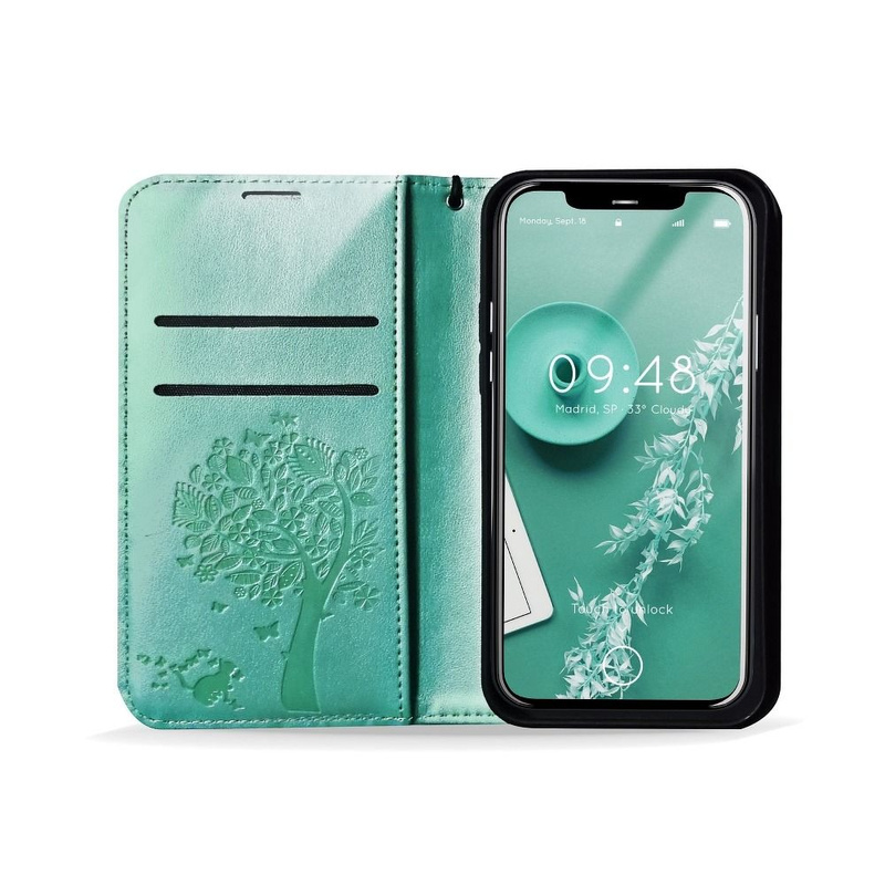 Kabura MEZZO Book do XIAOMI Redmi NOTE 10 Pro drzewo zielony
