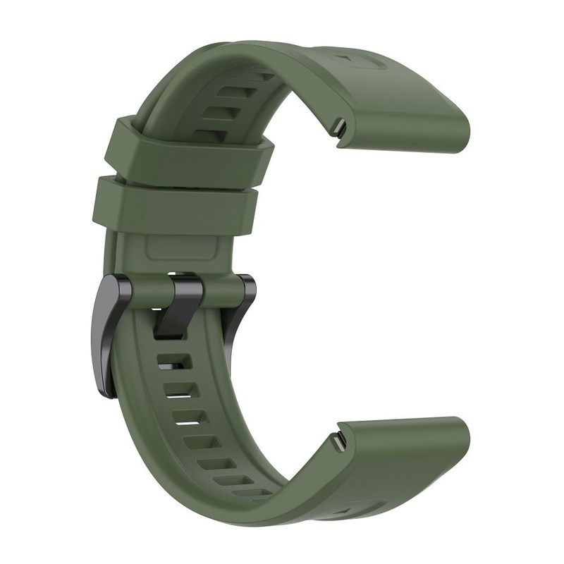 Pasek / opaska do smartwatcha Garmin FENIX 3 / 3HR / 5X / 6X / 6X PRO / 7X / 7X PRO ciemno zielony (4)