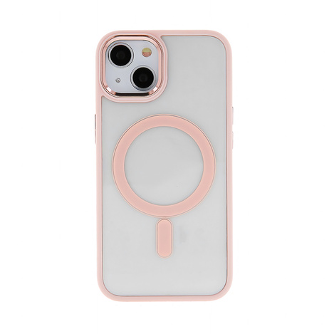 Nakładka Satin Clear Mag do iPhone 15 Pro Max 6,7&quot; różowa