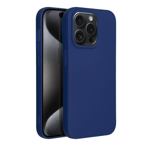 Futerał SOFT do IPHONE 15 PRO ciemny niebieski