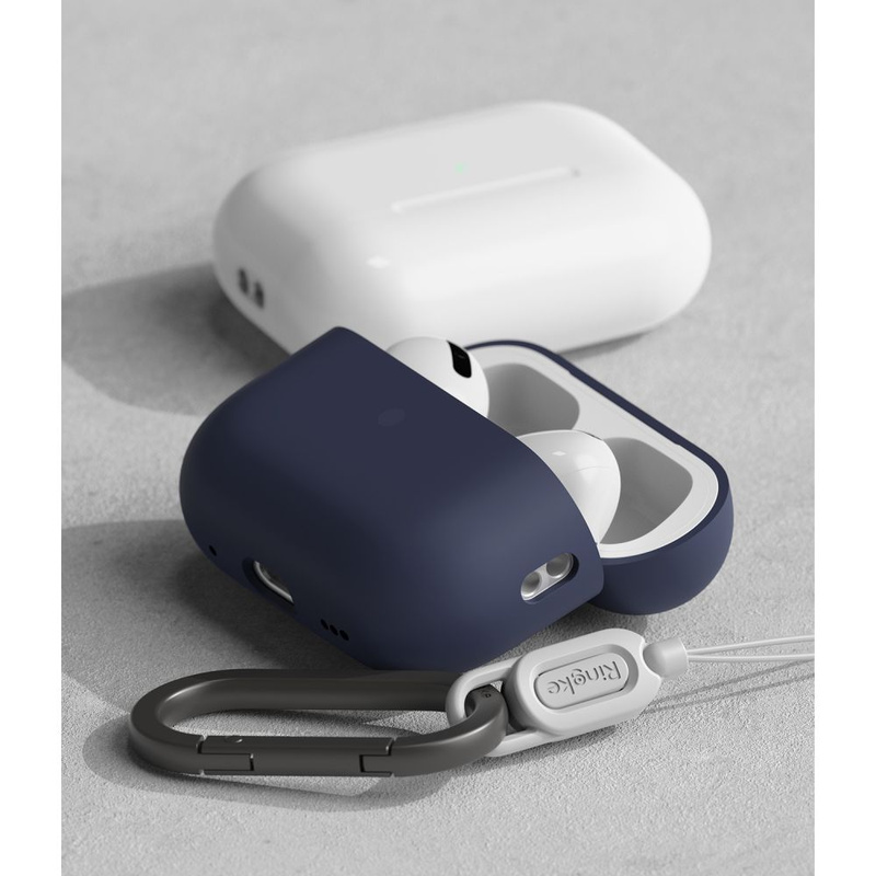 Schutzhülle APPLE AIRPODS PRO Ringke Silicone Midnight Blue