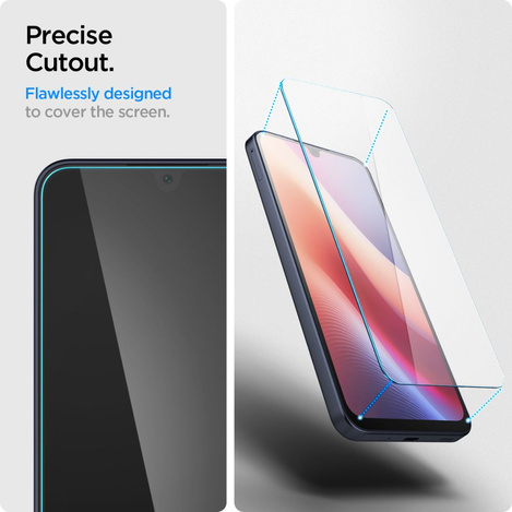 SZKŁO HARTOWANE SPIGEN GLAS.TR SLIM 2-PACK GALAXY A16 4G / 5G CLEAR