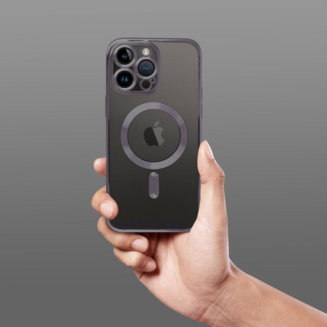 Futerał Electro Mag Cover kompatybilny z MagSafe do IPHONE 14 PLUS czarny