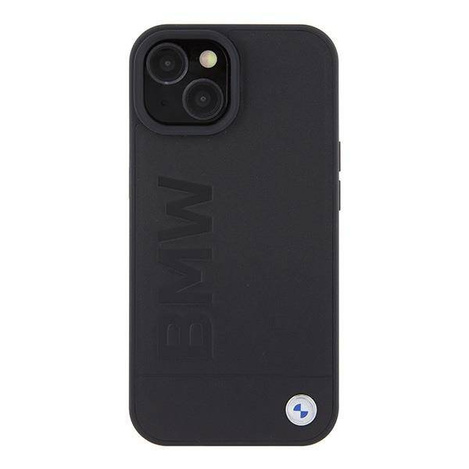 BMW BMHMP15SSLLBK iPhone 15 6,1&quot; schwarz/schwarz Magsafe Hardcase Signature Logo Aufdruck