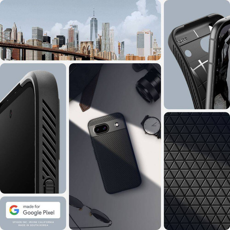 Spigen Liquid Air case for Google Pixel 8A - matte black