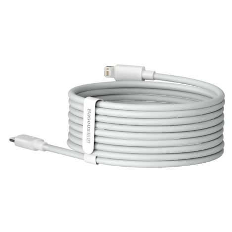 Baseus 2x kabel USB Typ C - Lightning szybkie ładowanie Power Delivery 20 W 1,5 m biały (TZCATLZJ-02)