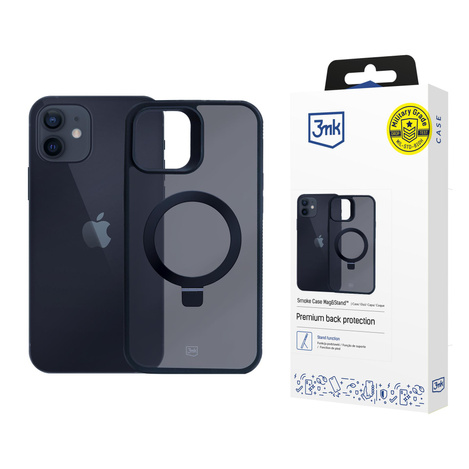 3MK Smoke Case iPhone 12/12 Pro Magsafe & Stand