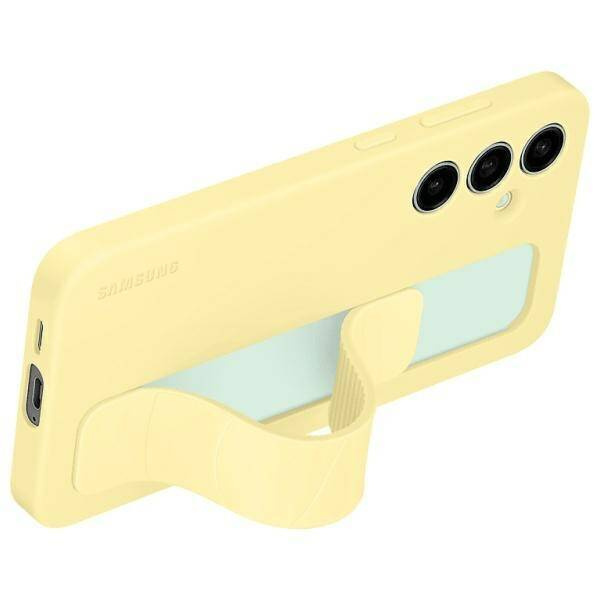 Etui Samsung EF-GS721CYEGWW S24 FE S721 żółty/yellow Standing Grip Case