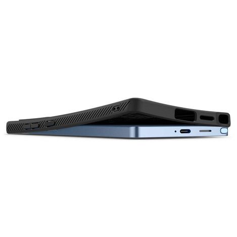 Spigen nakładka Liquid Air do Samsung Galaxy S25 Ultra Matowa Czarna
