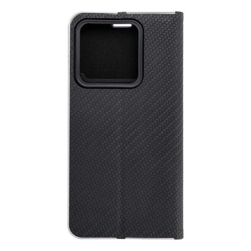 Kabura LUNA Book Carbon do XIAOMI 14 czarny